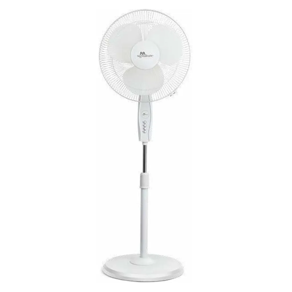 RR Signature Speed Flo Pedestal Fan 400 mm White