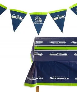 Seattle Seahawks Plastic Table Cloth