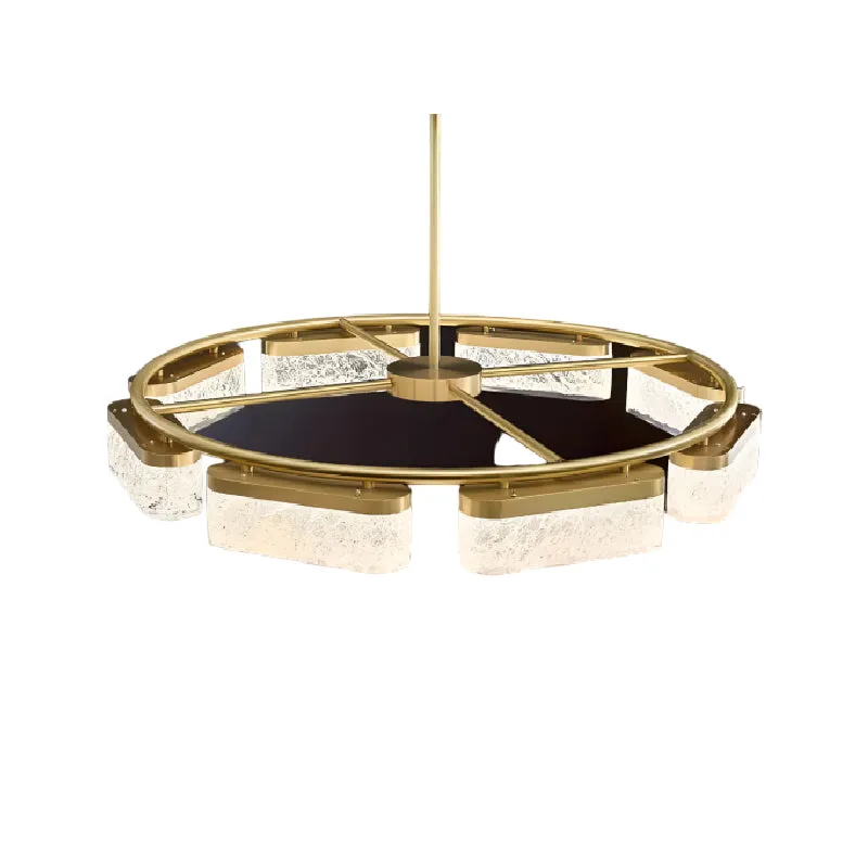 Sempach | Modern Drum Blocks LED Ceiling Chandelier