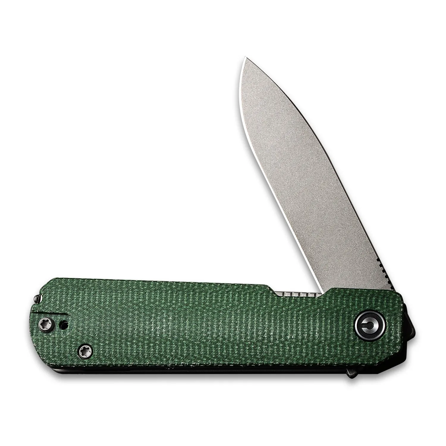 Sendy Pocket Knife - Green Micarta - Nitro V