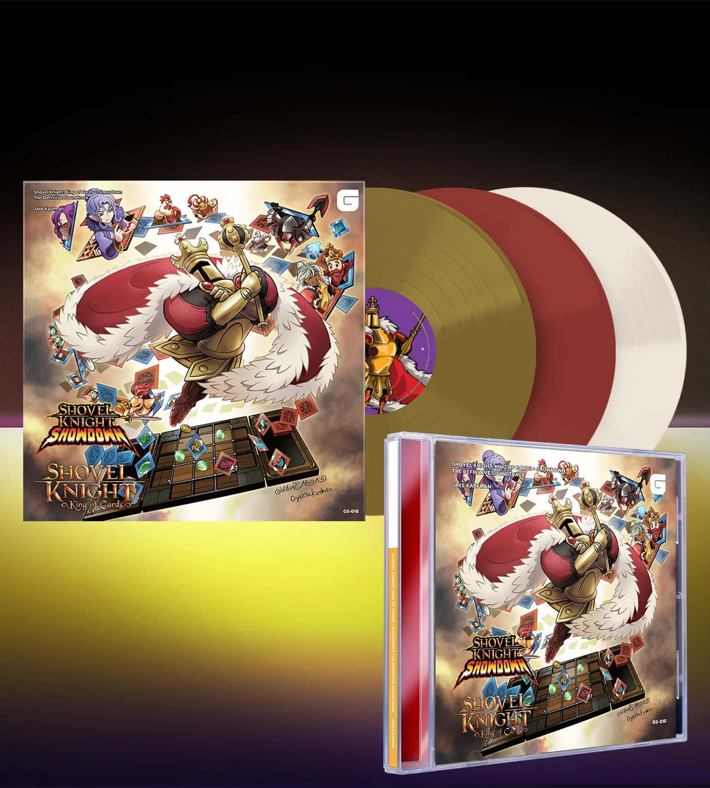 Shovel Knight: King of Cards   Showdown The Definitive Soundtrack (CD or Vinyl)