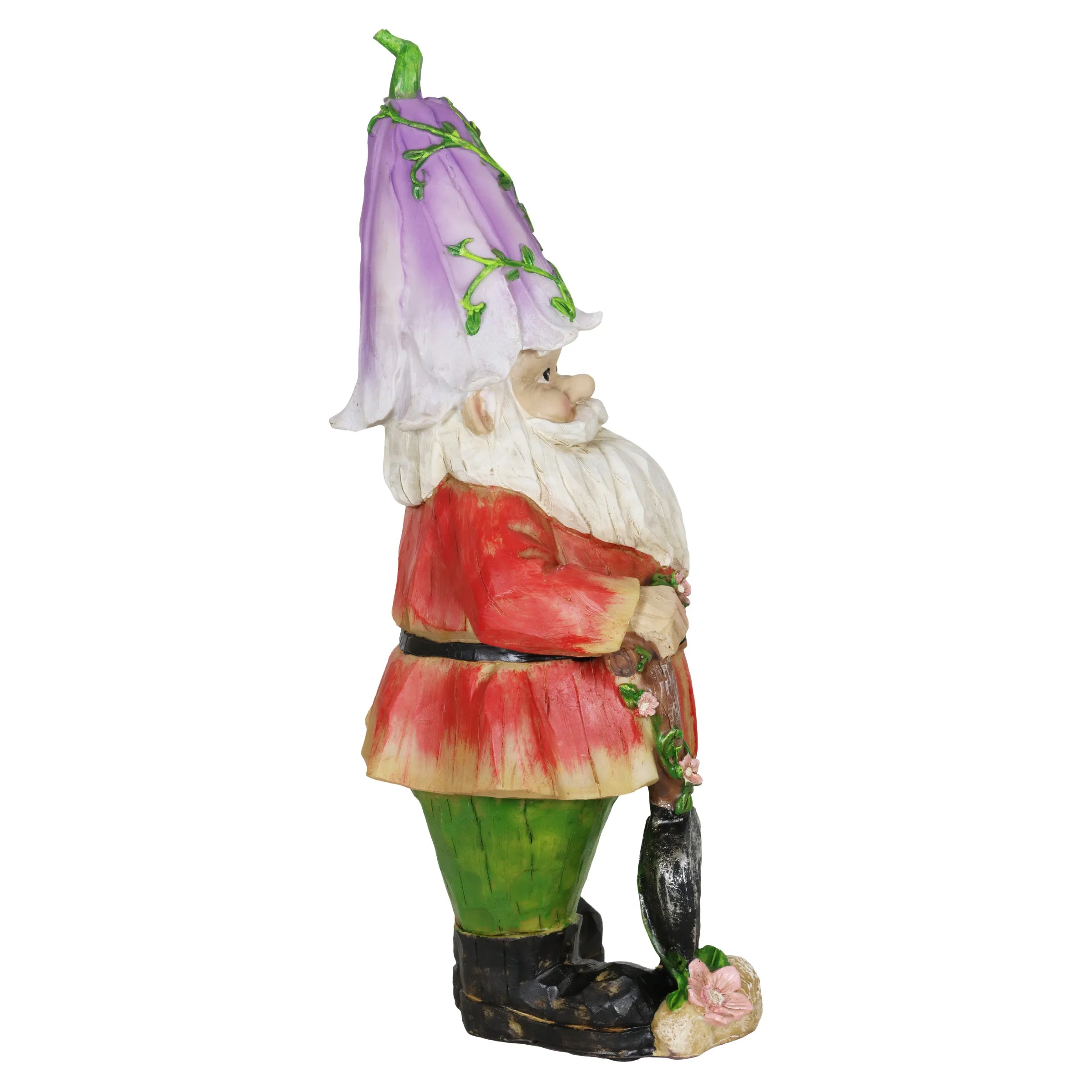 Shoveling Sheldon Garden Gnome Statue, 12 inch