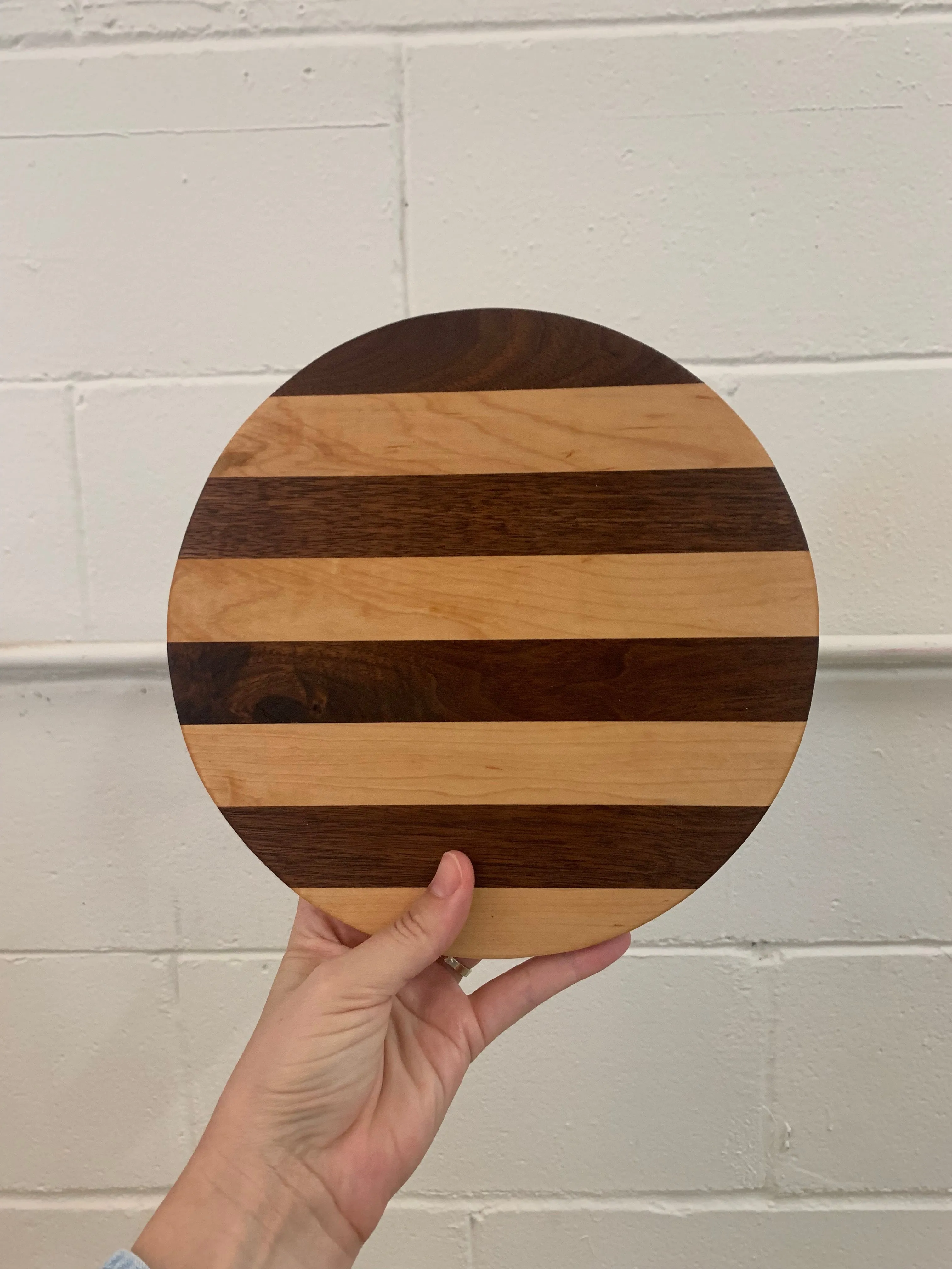 Small Circle Cheeseboard - Made in MN