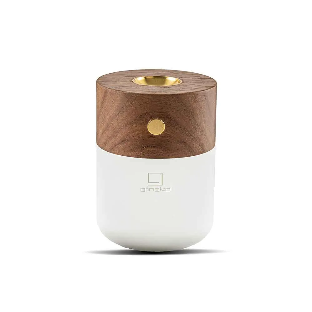 Smart Diffuser Lamp in Walnut or Ash Wood by Gingko