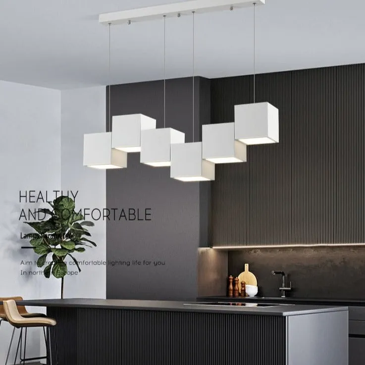 Square Blocks Pendant Light