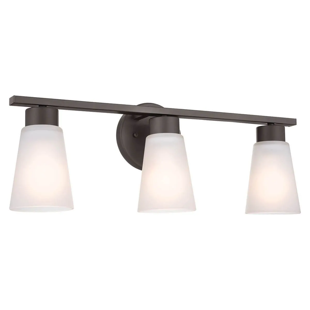 Stamos 22 in. 3 Lights Vanity Light Old Bronze finish