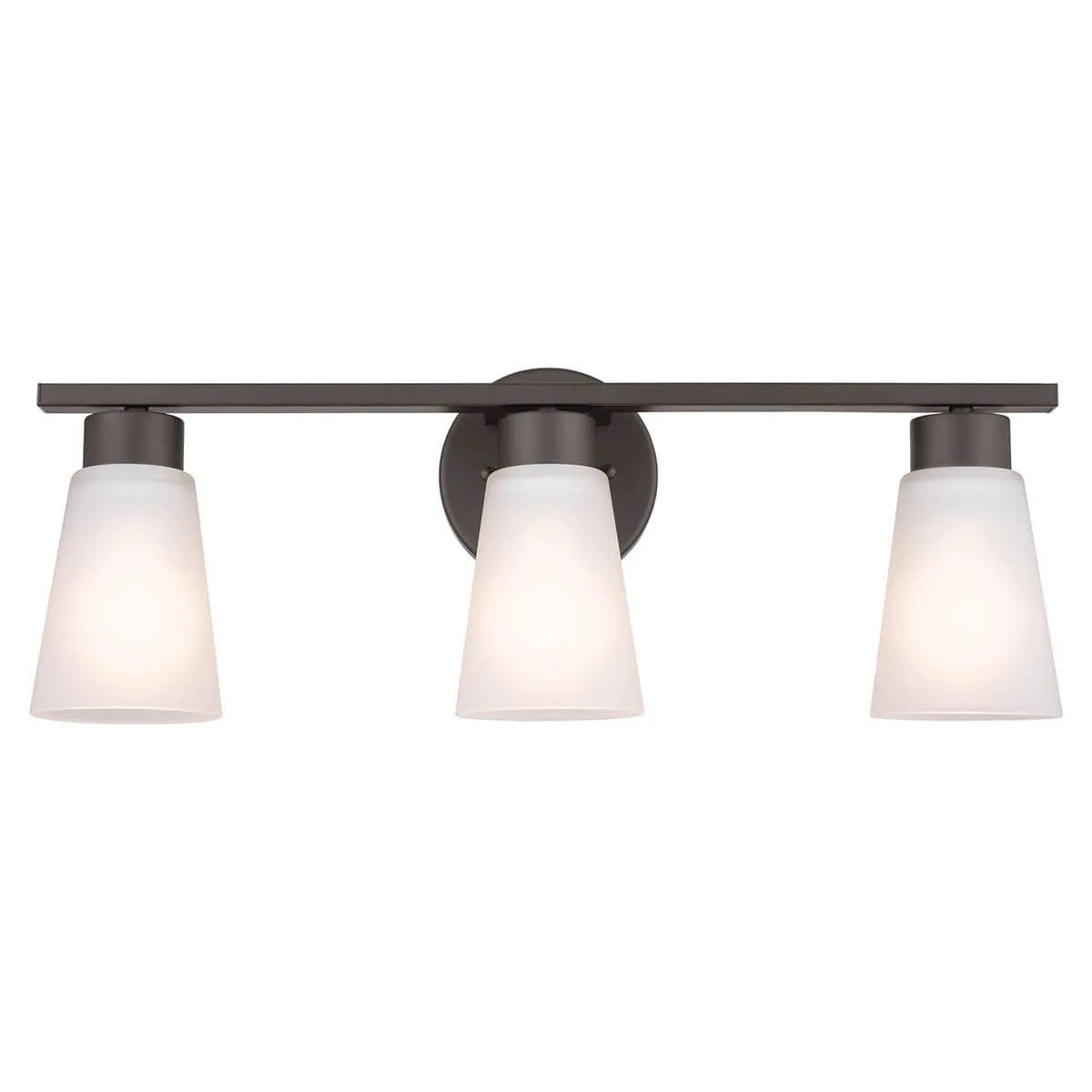 Stamos 22 in. 3 Lights Vanity Light Old Bronze finish