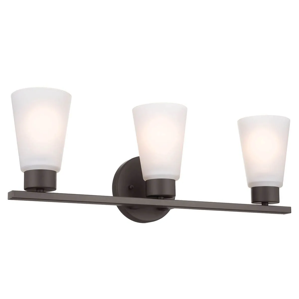 Stamos 22 in. 3 Lights Vanity Light Old Bronze finish