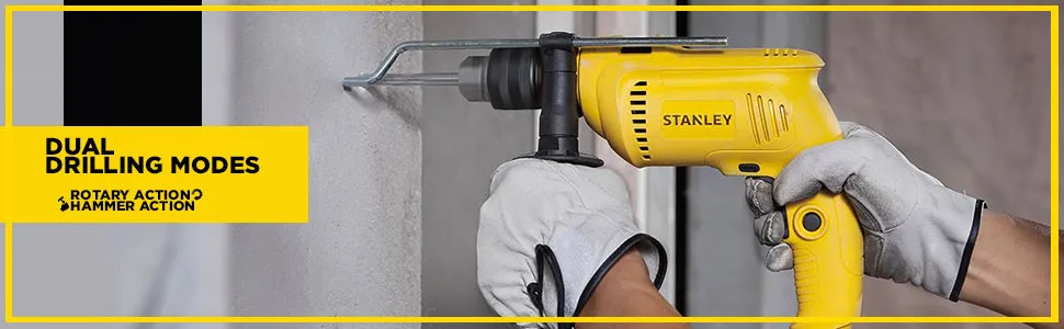 Stanley SDH600 600W 13mm Impact Hammer Drill