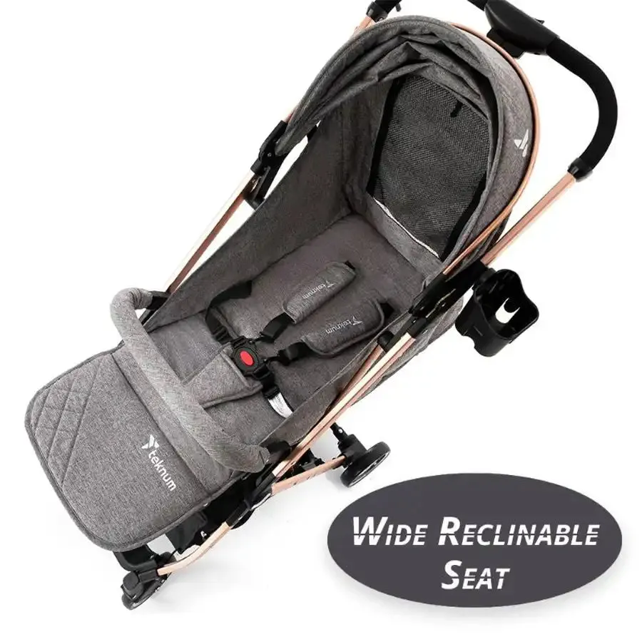 Teknum Explorer Travel Stroller (Dark Grey)