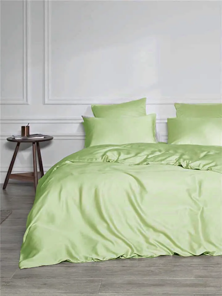 Tencel Basic Set - 1 Duvet cover, 1 Fitted sheet and 2 Pillow cases