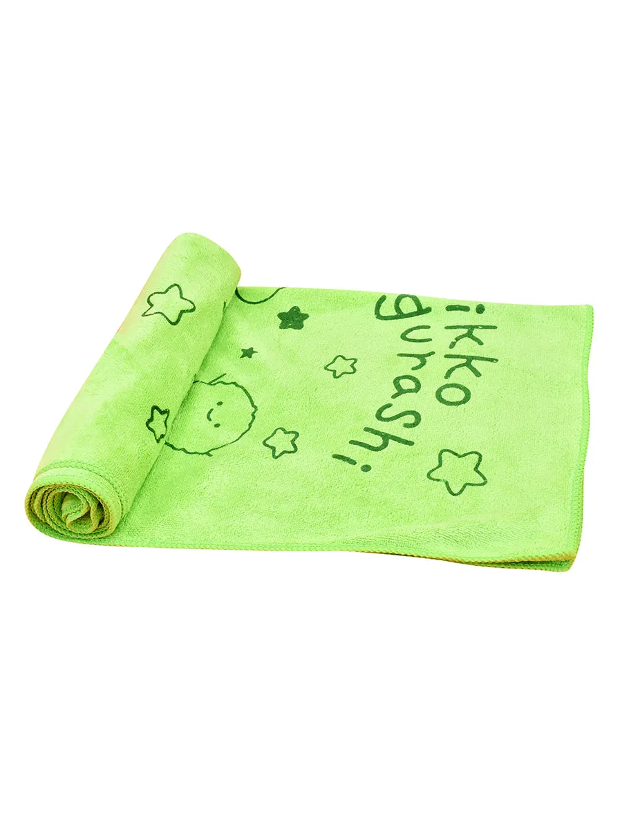 THE LITTLE LOOKERS® Towel for Newborn/ Baby/ Kids| Super Soft Baby Bath Towel Set for Infants/ Bathing Accessories| Blue & Green