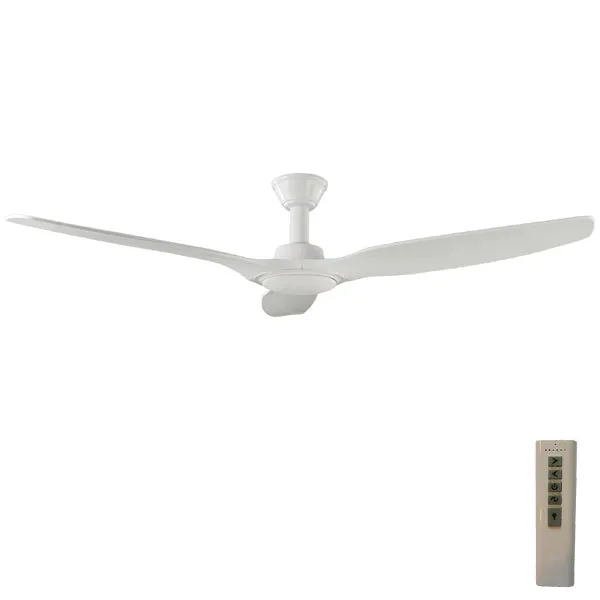 Trident DC Ceiling Fan High Airflow – LED Light White 70″