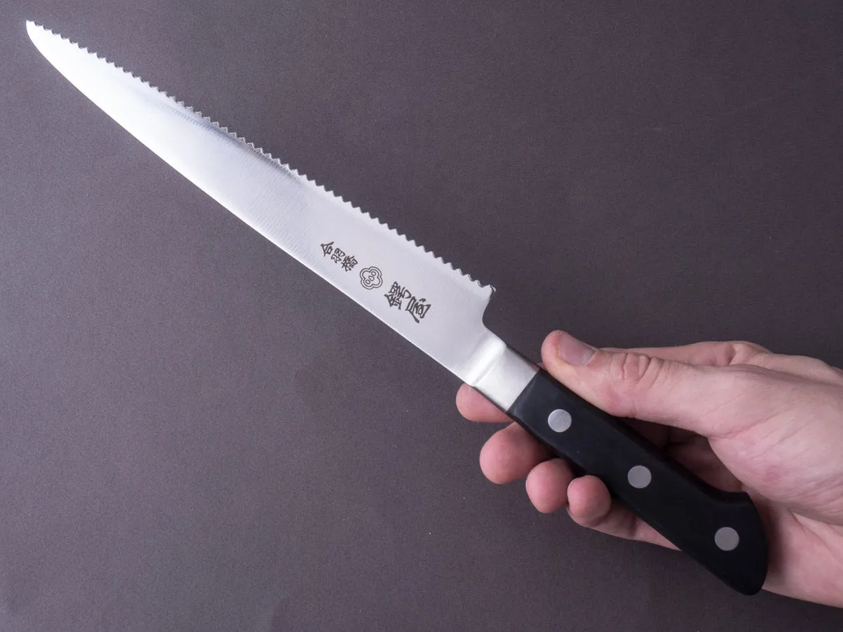 Tsubaya - 210mm Bread Knife - Western Handle