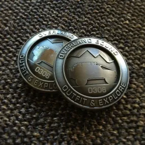 Two Overland Bound Emblems: Current Member