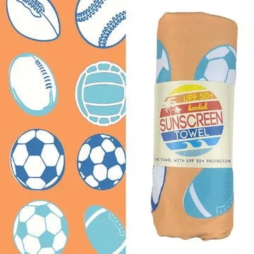 UPF 50  Sunscreen Hooded Towels