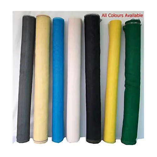 UR LITTLE SHOP Mosquito Net for Windows Fiberglass Mesh Full Bundle/Full Roll 5/100 Feet (150/3000 Cm) 60/1200 Inches with 1 Year Guarantee (Black Color)