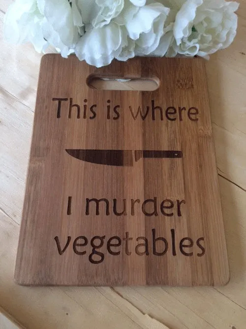 vegetable Bamboo cutting board