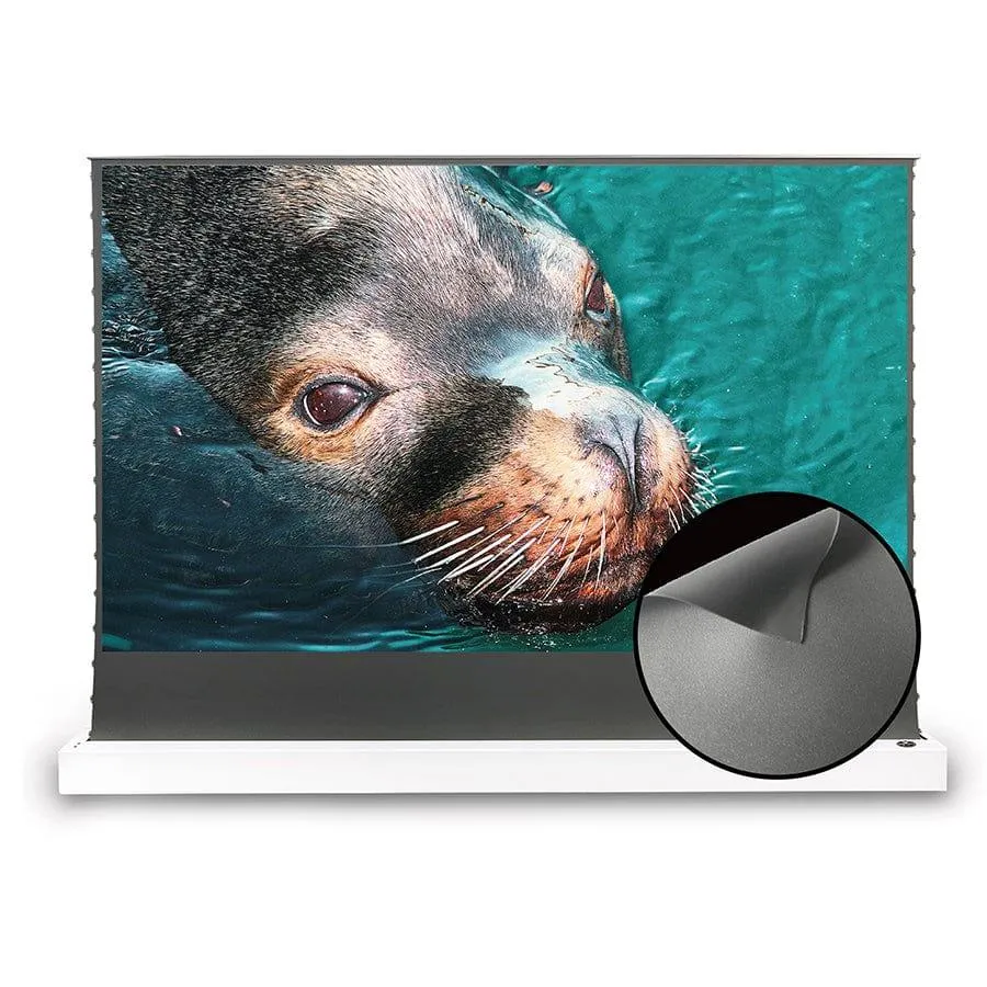 VIVIDSTORM S ALR Motorized Tension Floor Rising Obsidian Long Throw ALR Projector screen