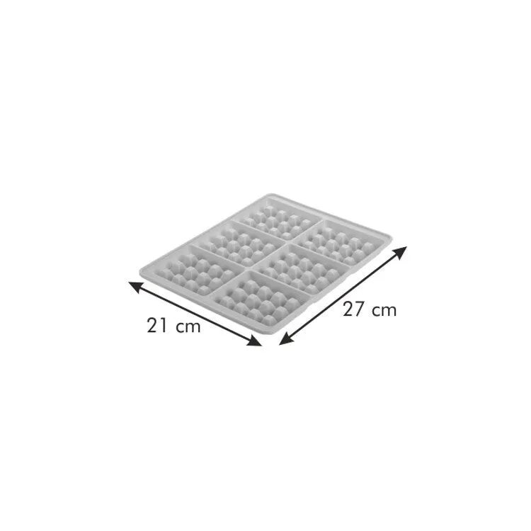 Waffle Pan Mould Heat-Resistant Silicone for Oven or Microwave