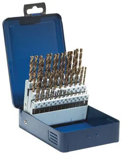 Walter 01E619 Jobber Drill Bit Set - 135° - Wire Gauge / 01-E 619 *SST  (60 pc)