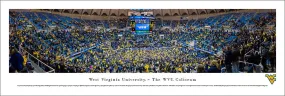 West Virginia Mountaineers Basketball "Take Me Home" Panoramic Poster Print - Blakeway 2016