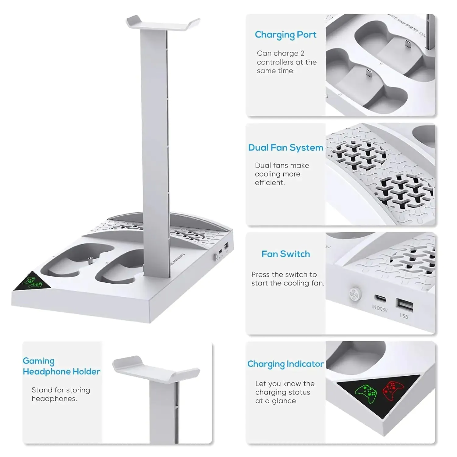 Xbox Series S Charger Cooling Stand